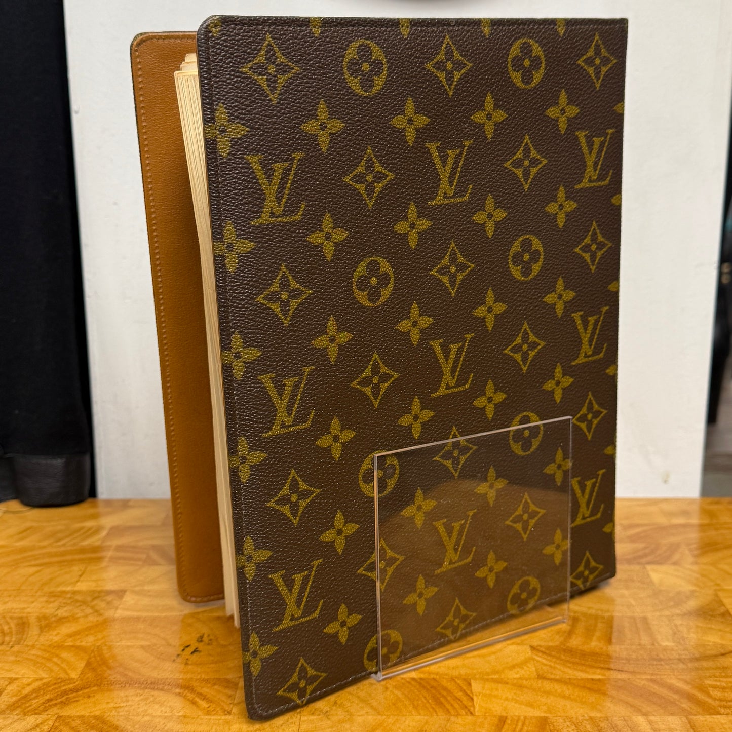 Rare 1970’s Full Size Louis Vuitton Monogram Address Book