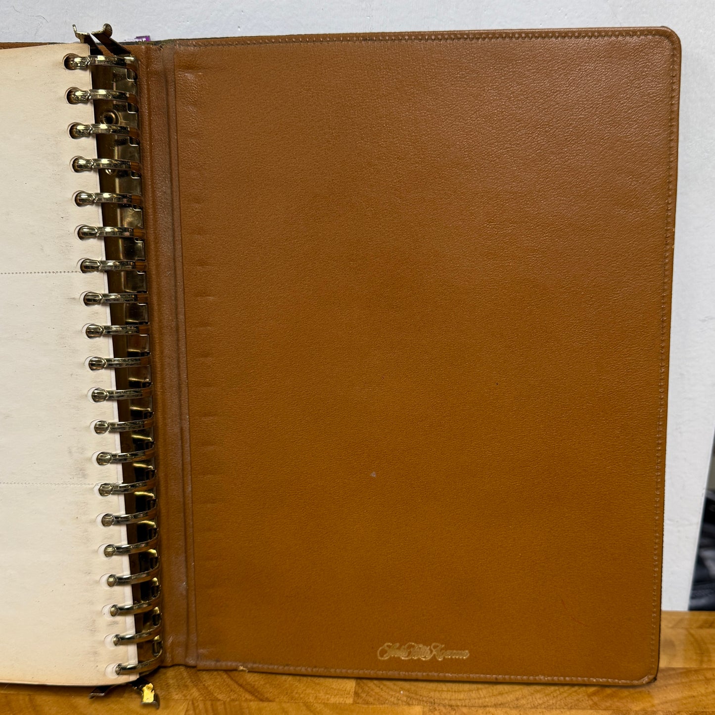 Rare 1970’s Full Size Louis Vuitton Monogram Address Book