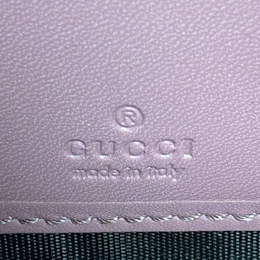 Gucci Coated Canvas Logo GG Zip Around Wallet + Box, Dustbag, etc.