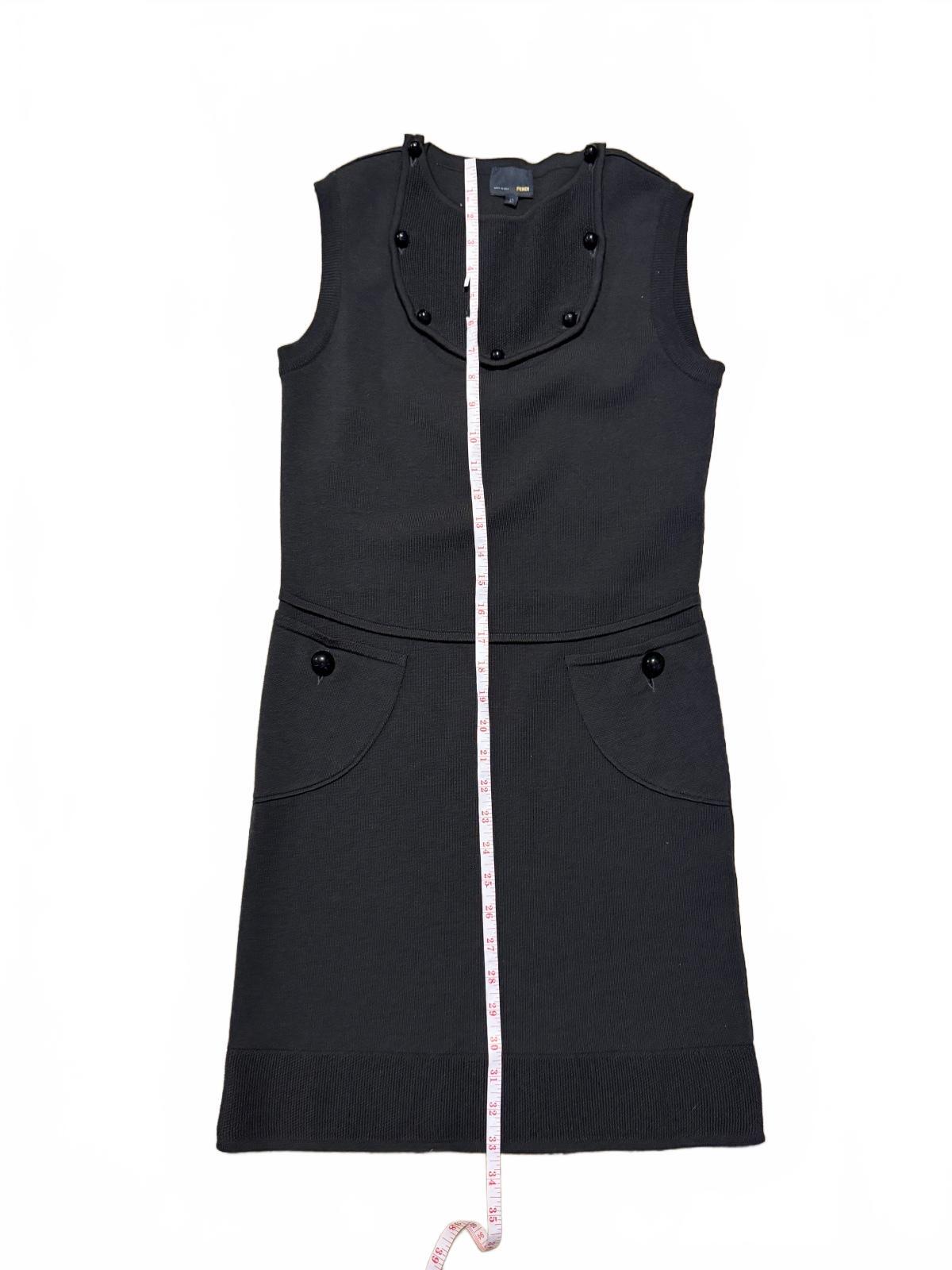 Fendi Sleeveless Wool Dress