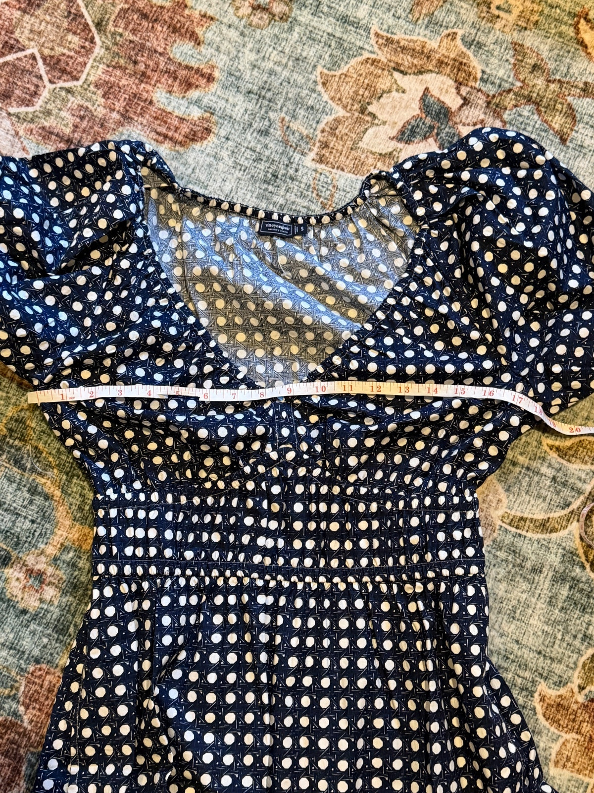 Vineyard Vines Puff Sleeve Dress