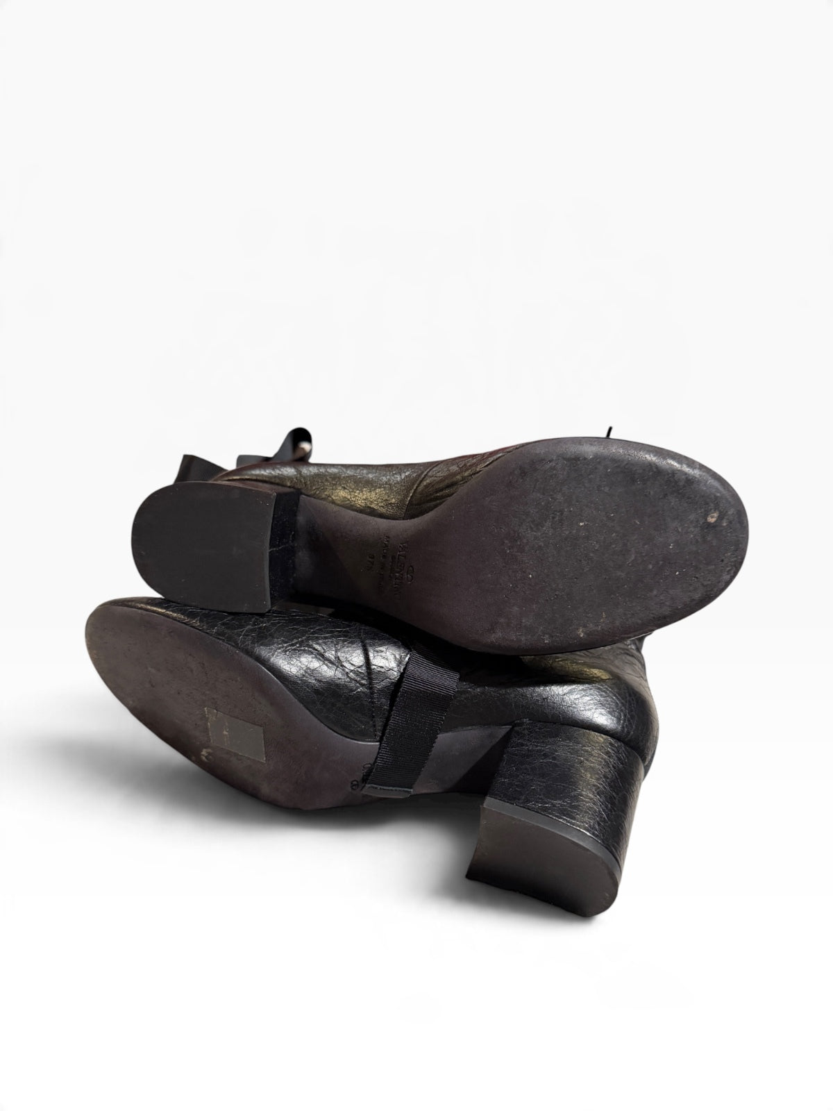Valentino Ballet Lace-up Booties