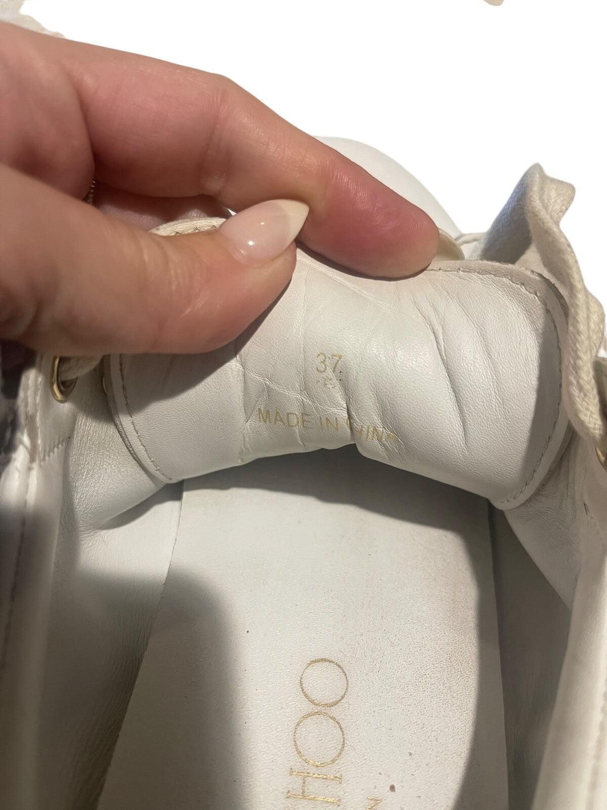 Jimmy Choo Gold Star Sneakers - Size 37