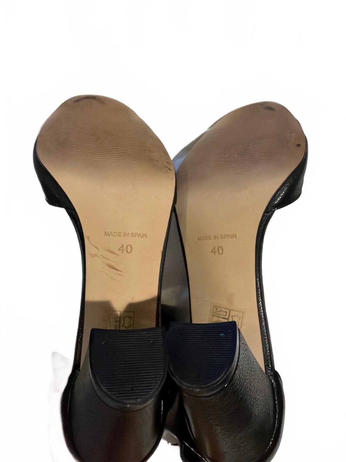 Again & Again Stacked heel sandals