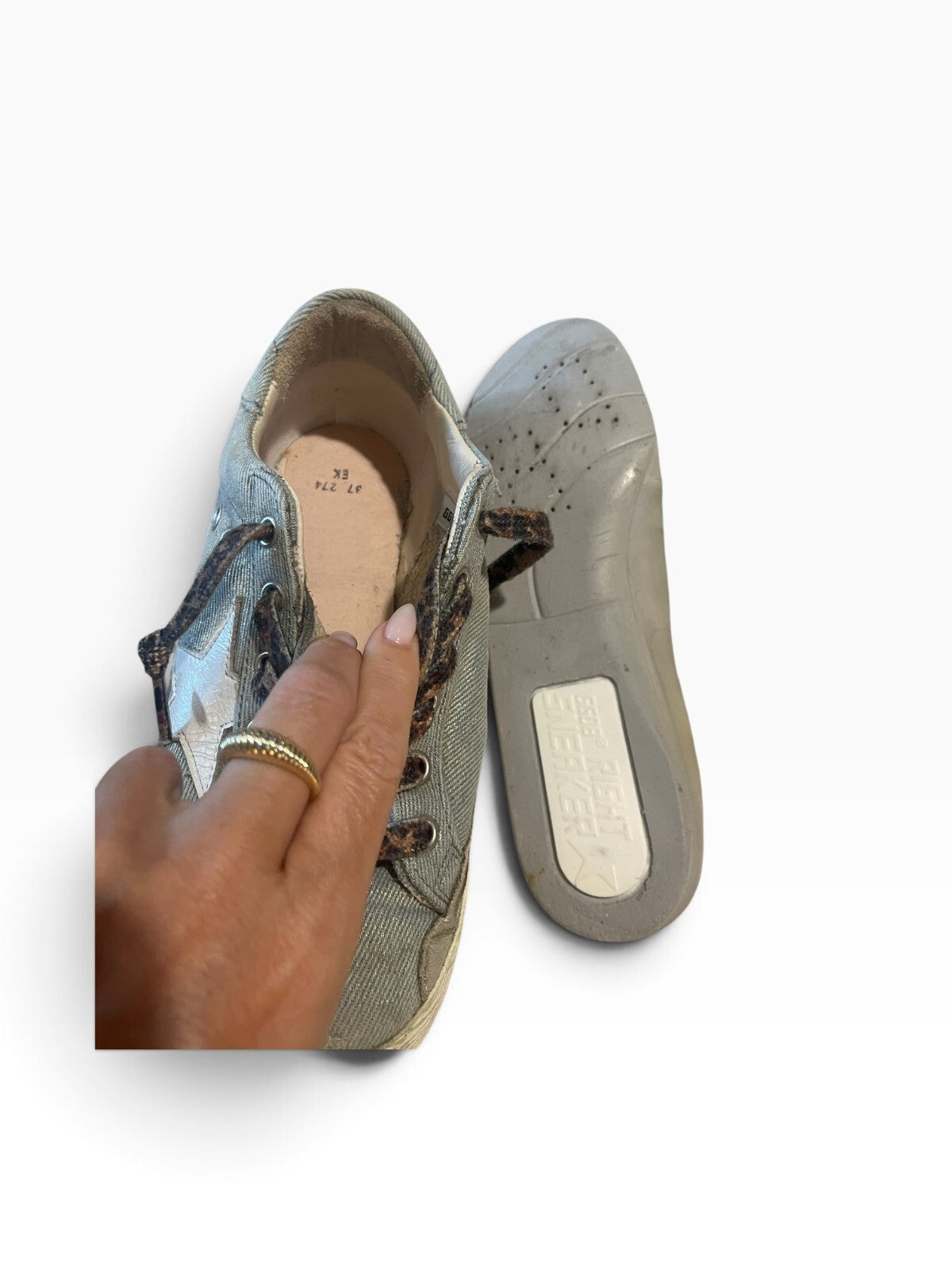 Golden Goose Hi Star Sneakers - Size 37