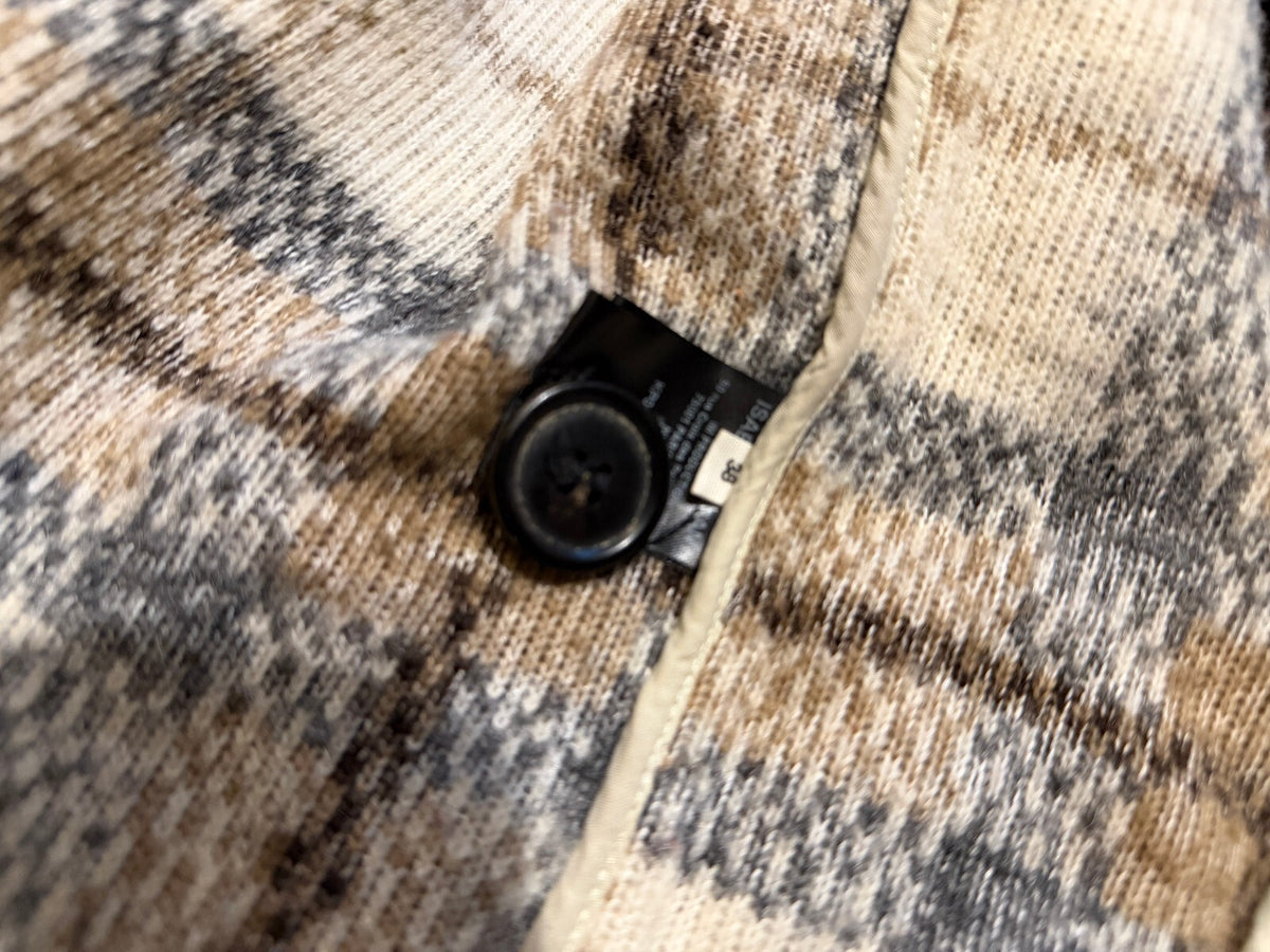 Oversized Isabel Marant Étoile Gabriel Plaid Wool Blend Coat