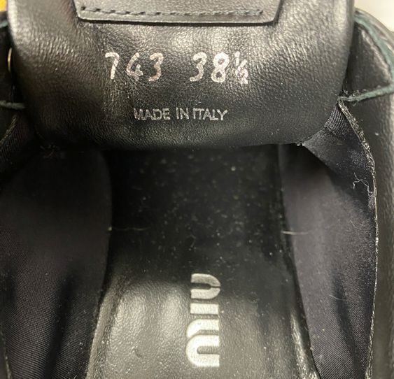 Rare Miu Miu Black Mesh Sneaker Kitten Heels Size 38.5 US 8/8.5