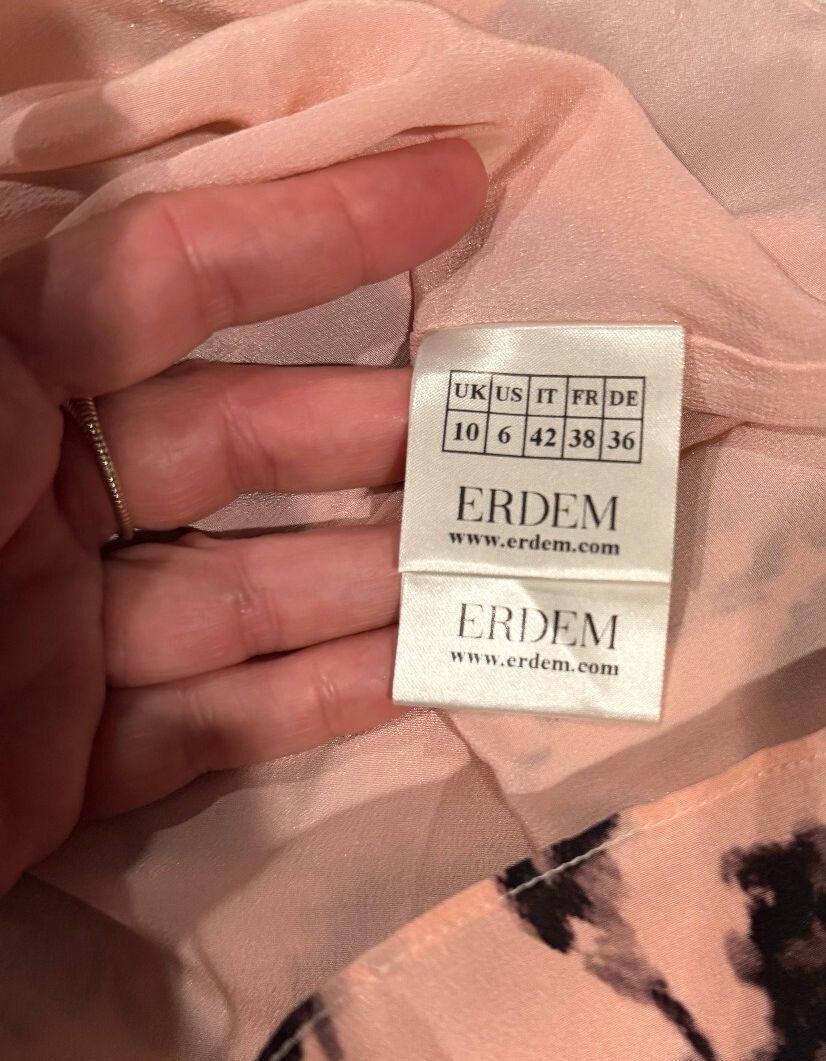 Erdem Bow Tie Blouse