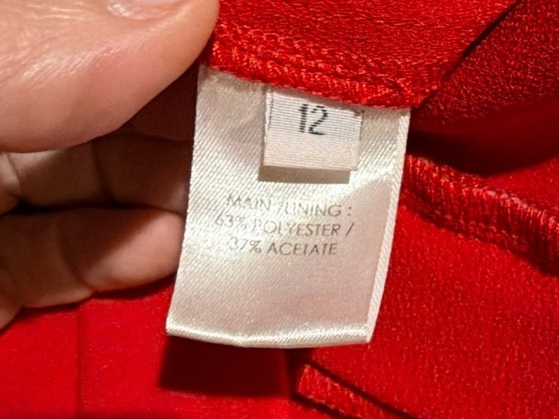 Alex Perry Red Trousers