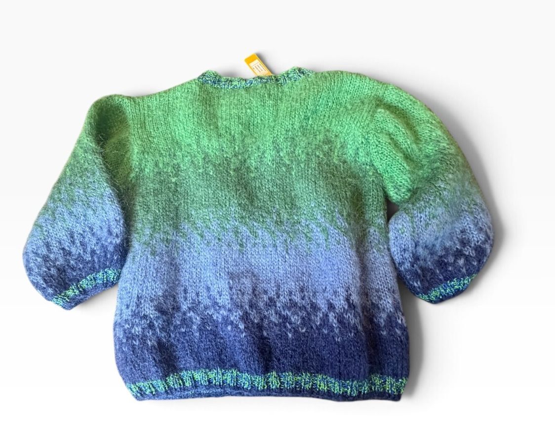 NWT Rose Carmine Sweater TIE&DYE VERT/MARINE