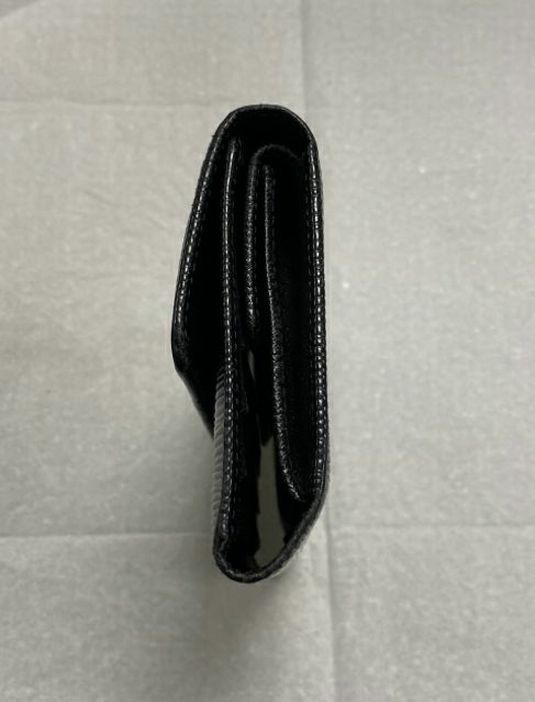 Vintage Louis Vuitton Black Epi Sarah Wallet