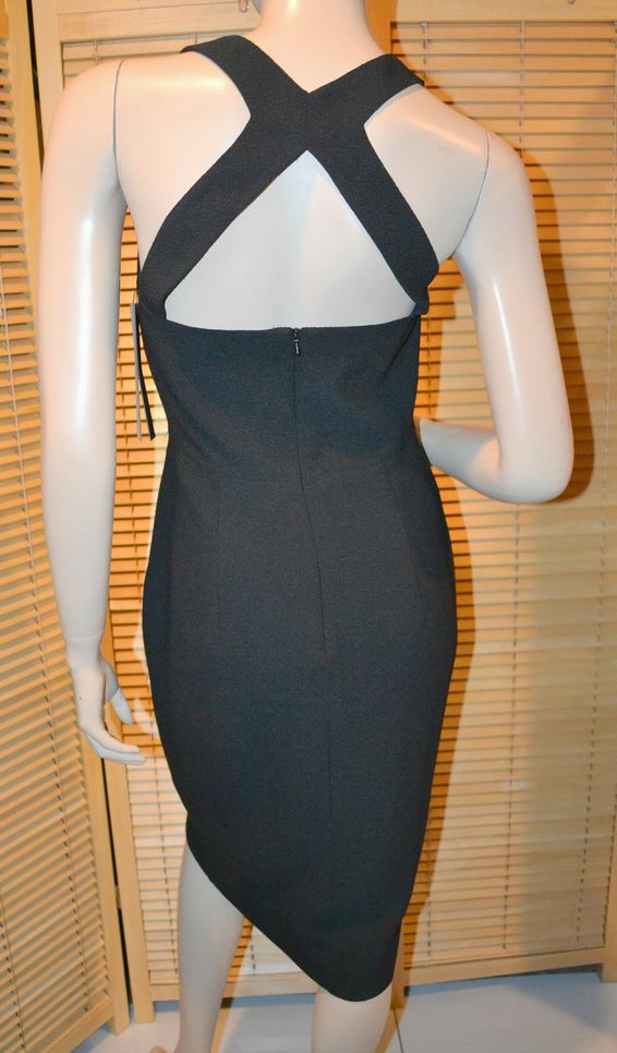 UNUSED Black Halo Bodycon Dress Size 8