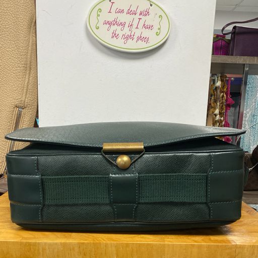 Louis Vuitton Hunter Green Bastille Messenger Bag