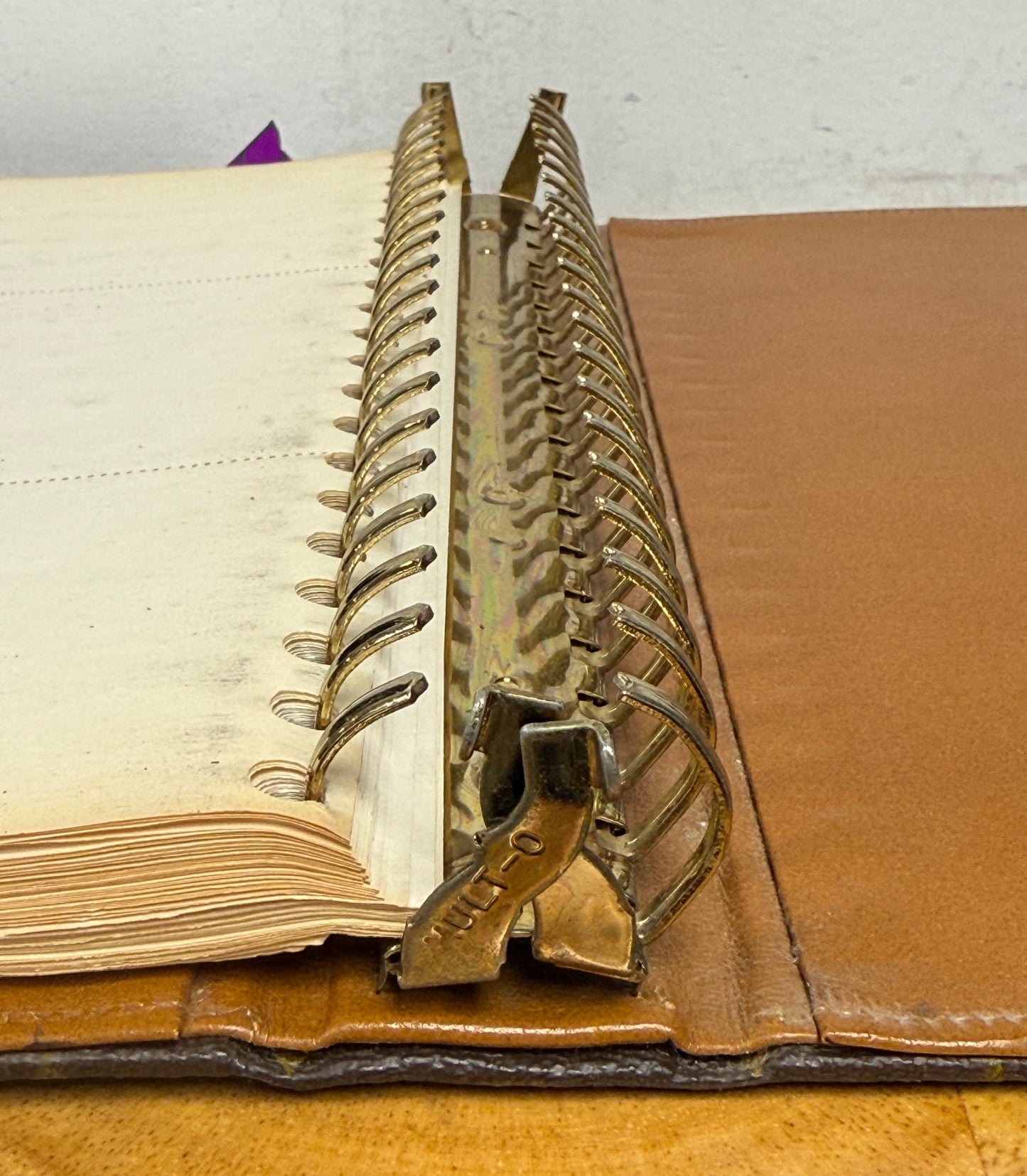 Rare 1970’s Full Size Louis Vuitton Monogram Address Book
