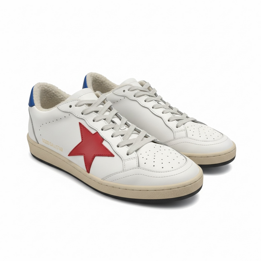 Women's GOLDEN GOOSE Ballstar Sherpa Sneakers Size 37