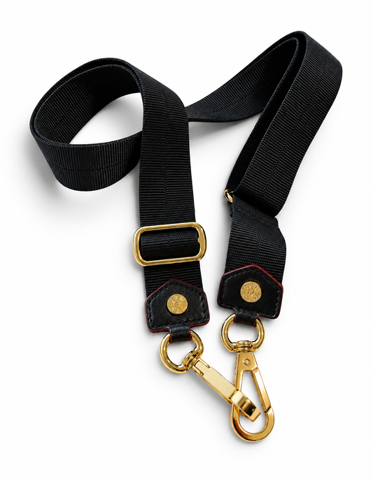 NWOT MZ Wallace Bag Strap - Navy & Gold