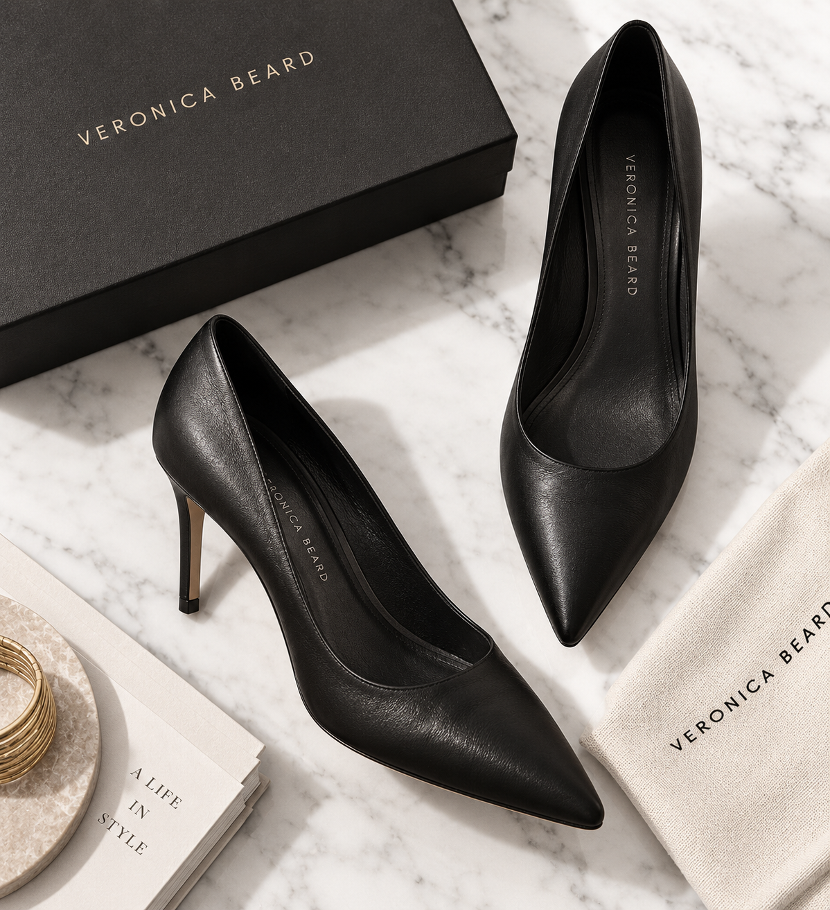 Veronica Beard Black Pumps - size 8