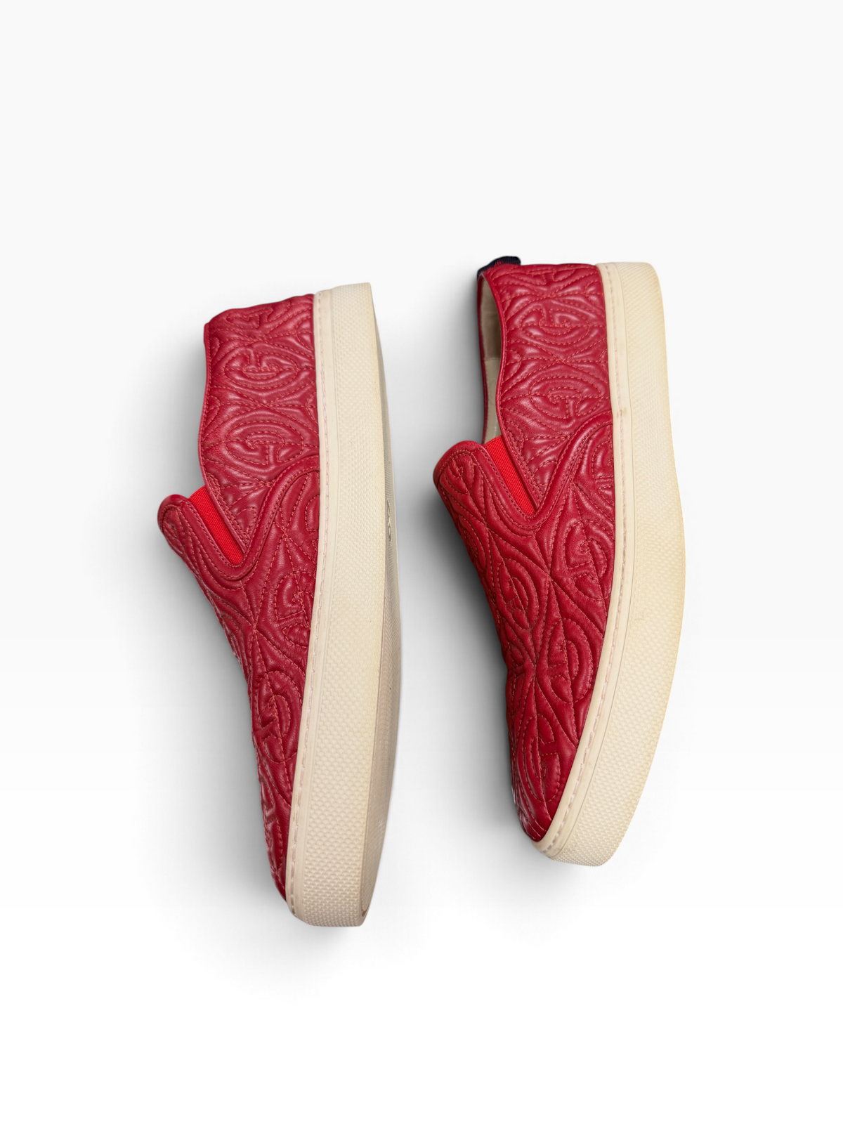 Gucci leather logo skate sneaker