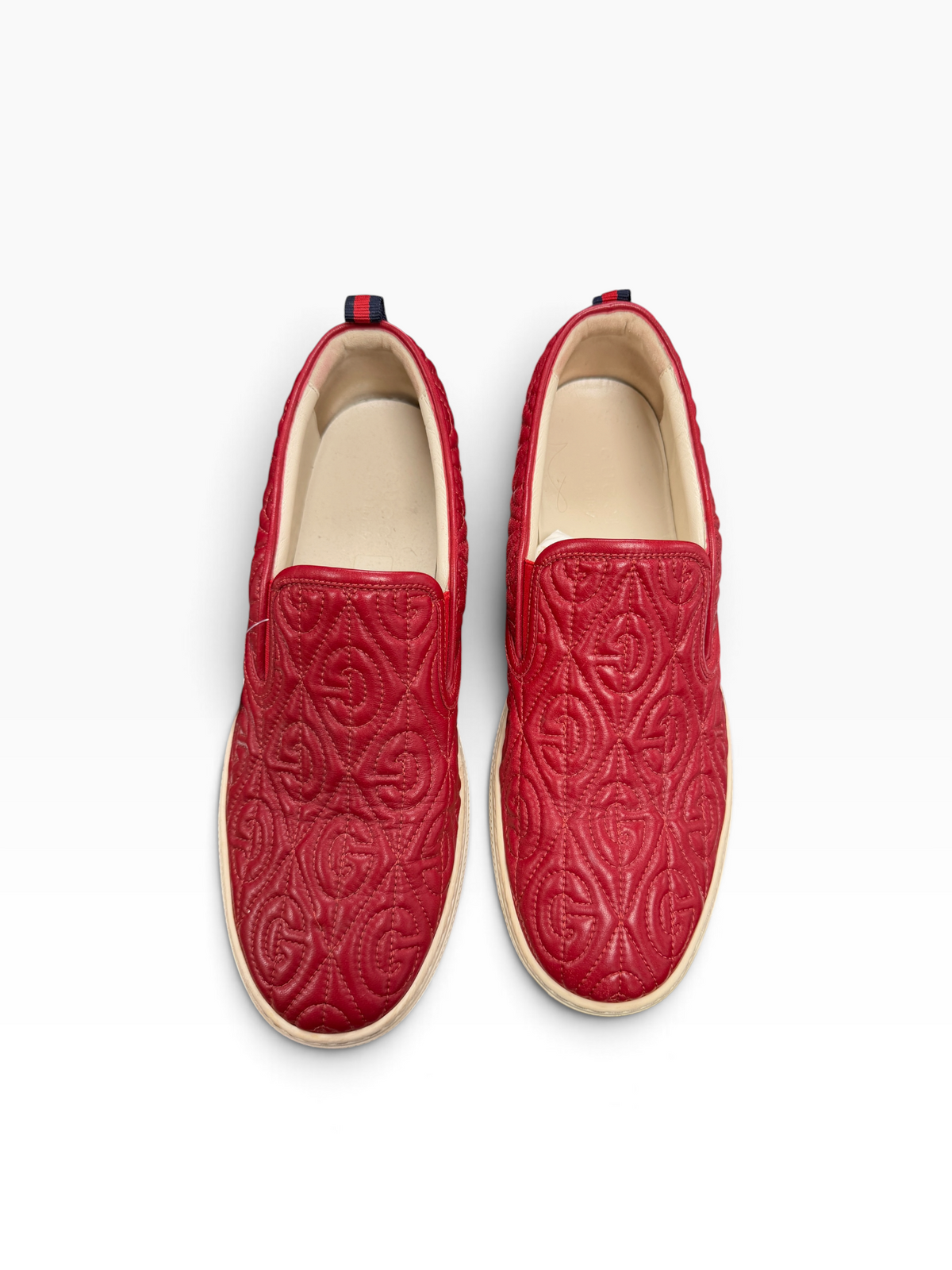 Gucci leather logo skate sneaker