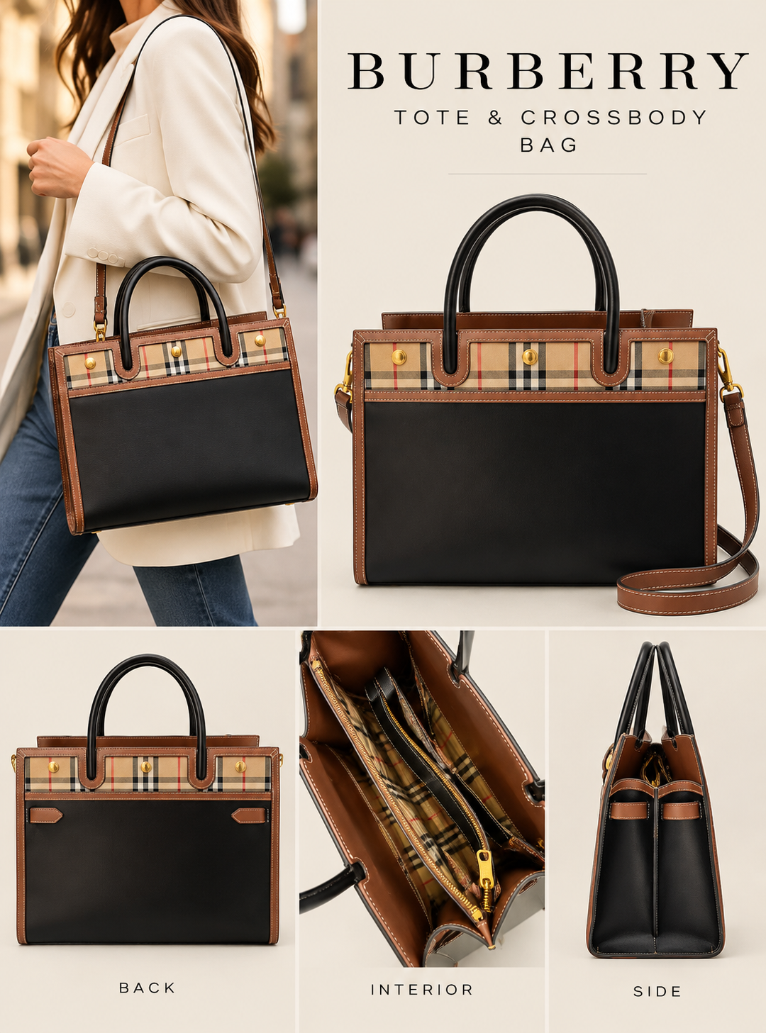 Burberry Tote/Crossbody