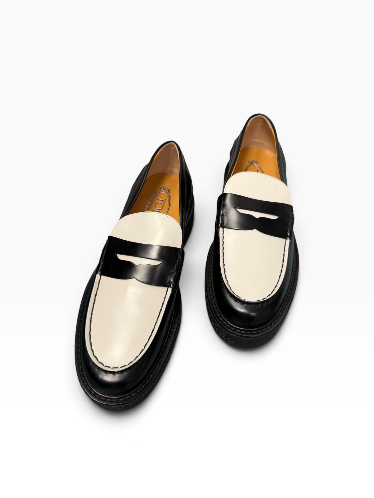 Tod's Two-Tone Platform Loafers