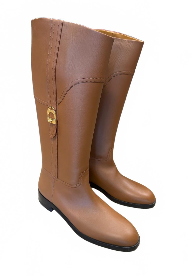 NWOB Gucci Tall Leather Riding Boots