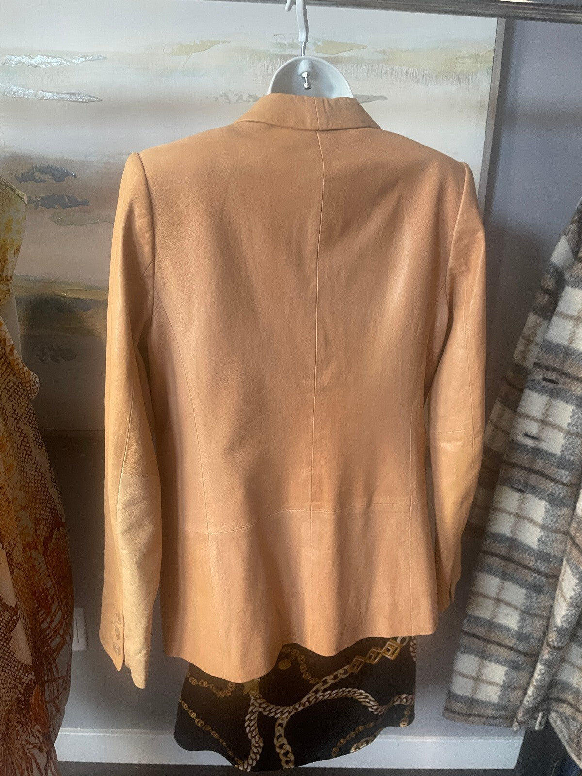Vince lamb leather blazer - Size 8