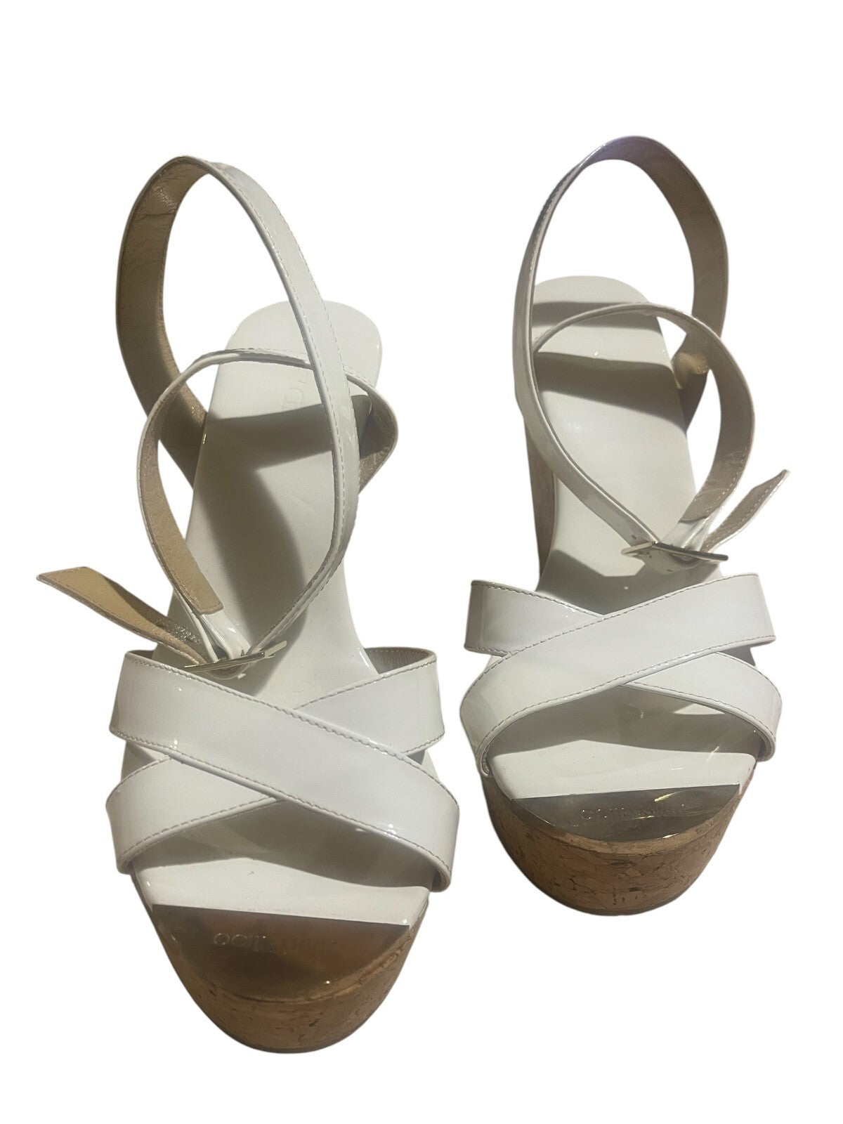 Jimmy Choo Papyrus Wedge - Size 37.5