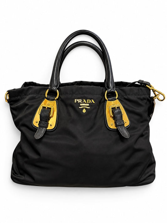 Prada Tessuto nylon top handle bag