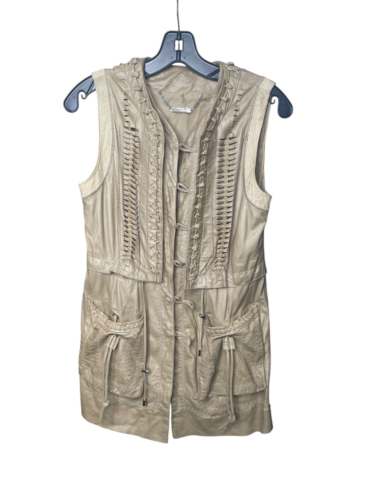 Rare & Unique Elie Tahari Leather Vest