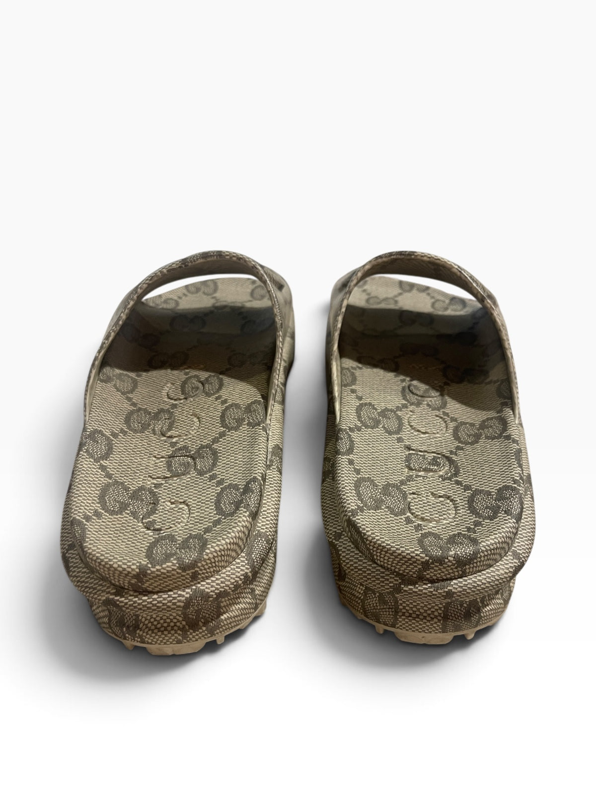 Gucci cubic GG slide Sandals - size 8