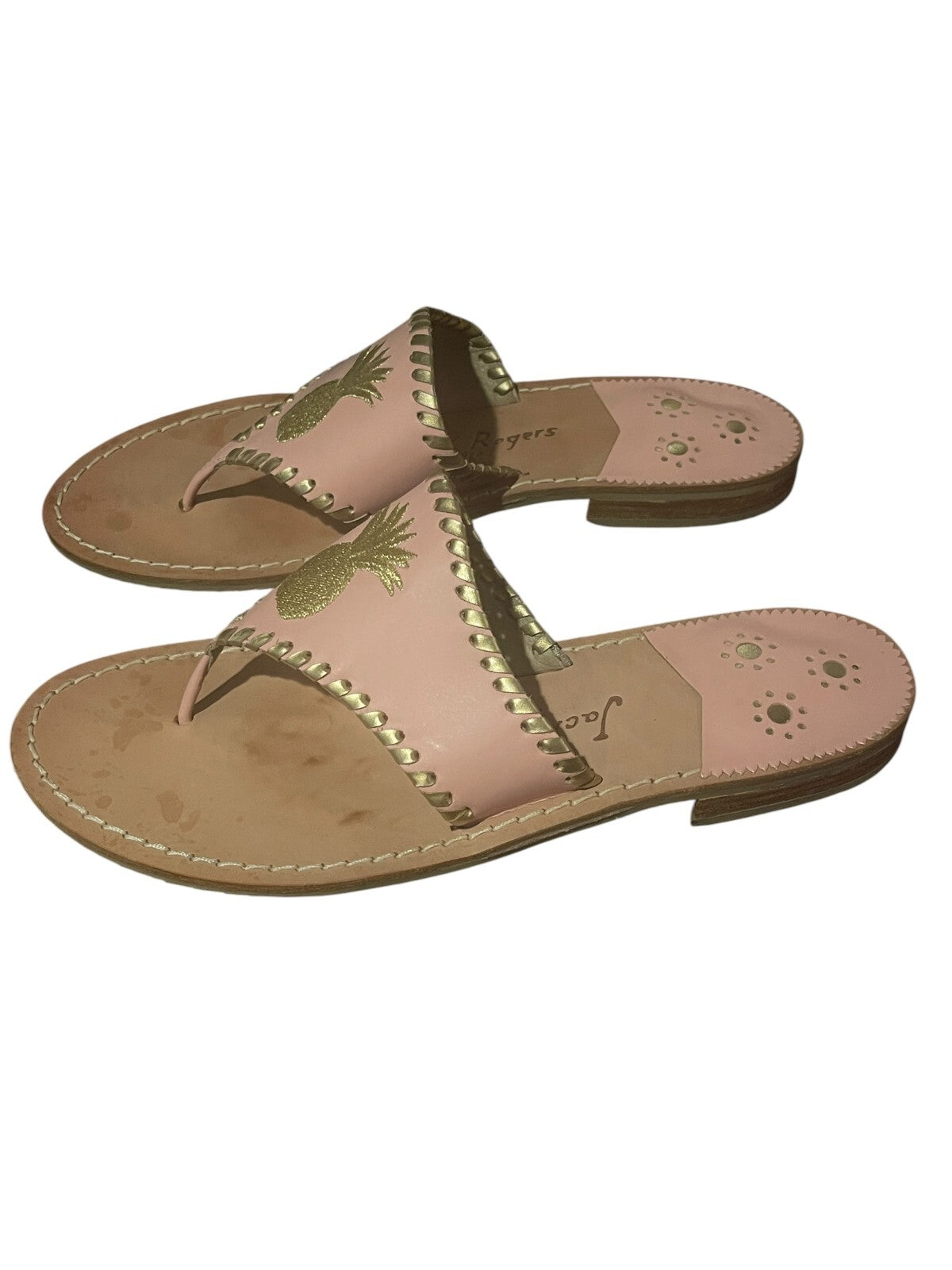 Jack Rogers Pineapple Sandals - Size 11