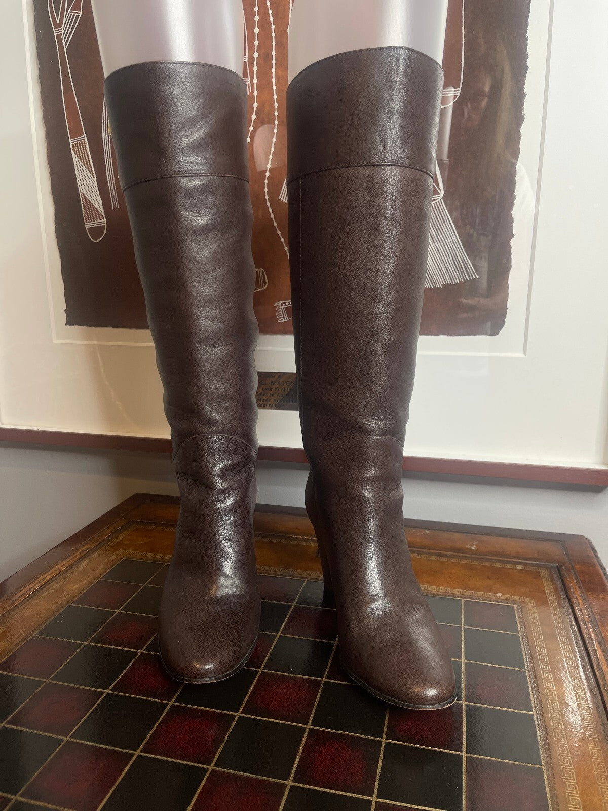 Kate Spade NY Belinda Leather Riding Boots