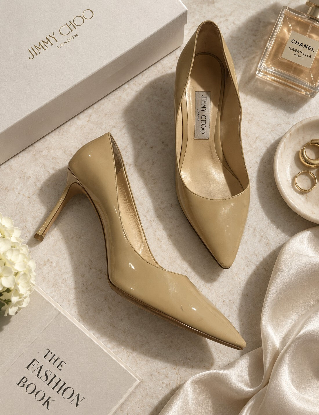 Jimmy Choo Patent Pumps - Size 39