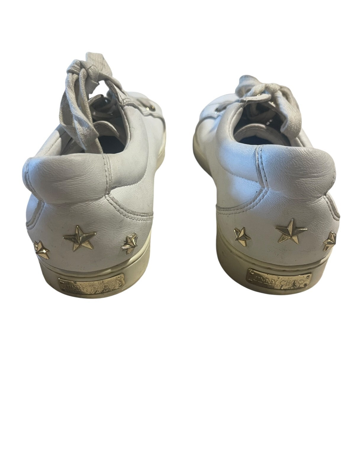 Jimmy Choo Gold Star Sneakers - Size 37