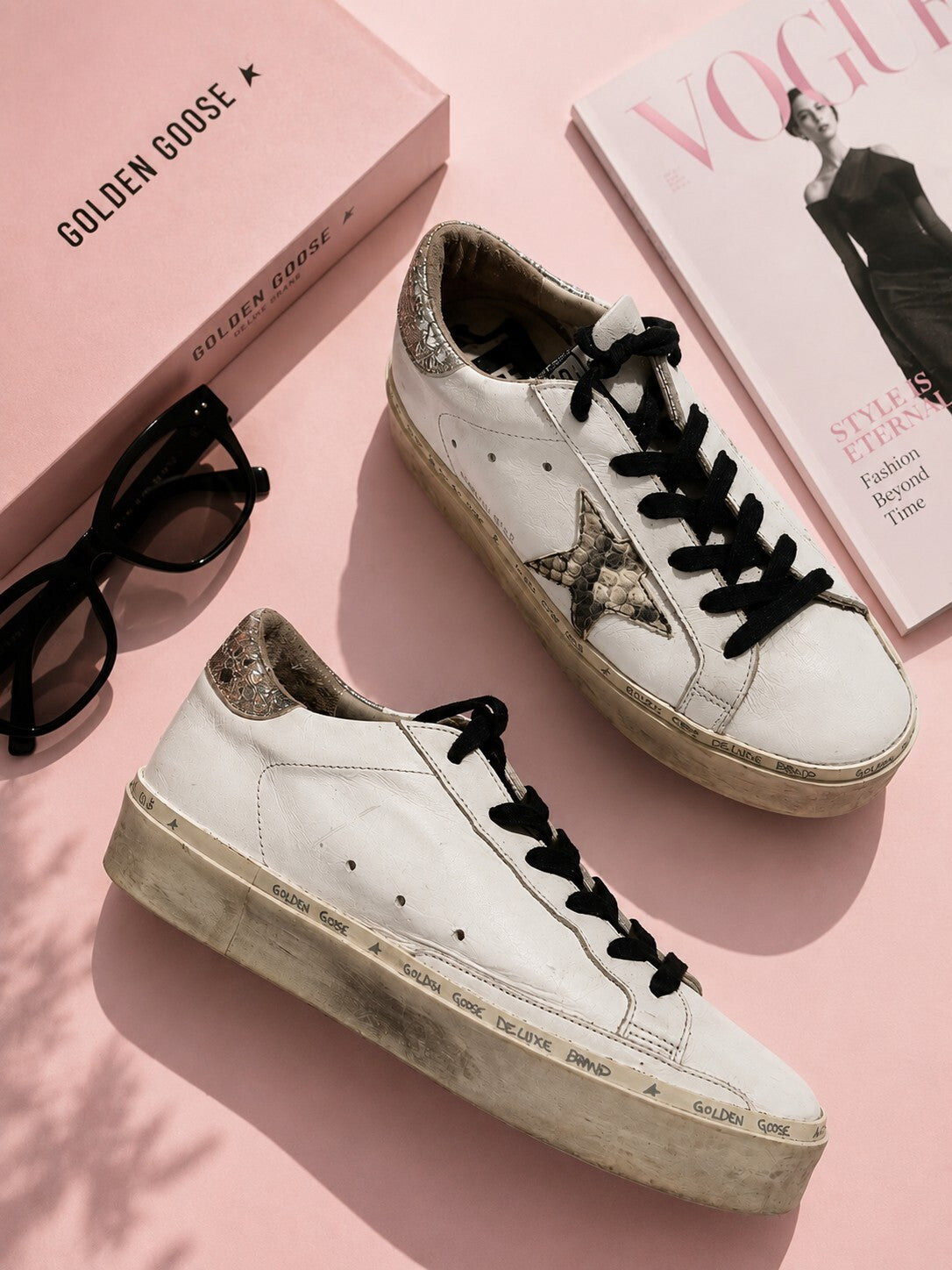 Golden Goose Hi Star Sneakers - Size 37