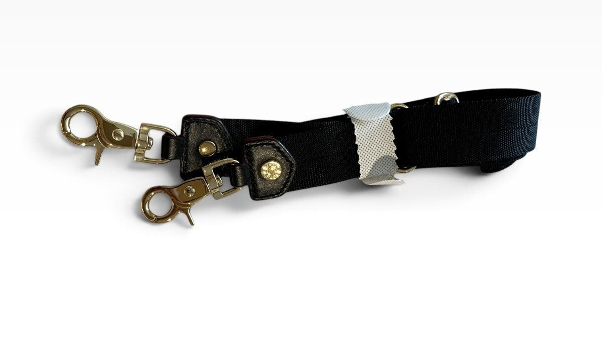 NWOT MZ Wallace Bag Strap - Black & Gold