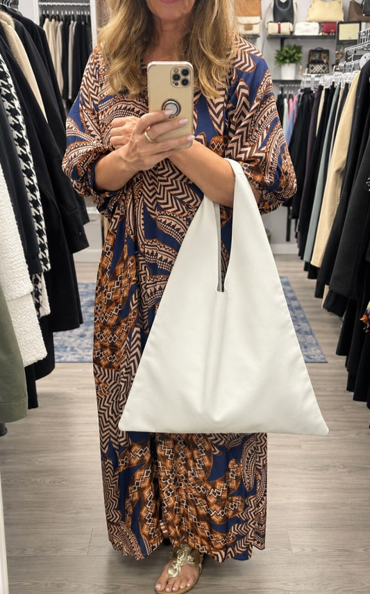 Arron Leather Triangle Bag