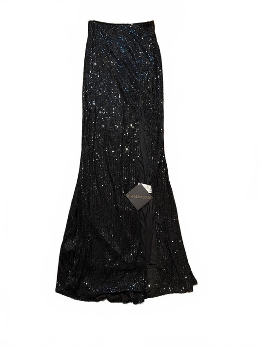 NWT Love & Lemonade Sequin High Slit Skirt