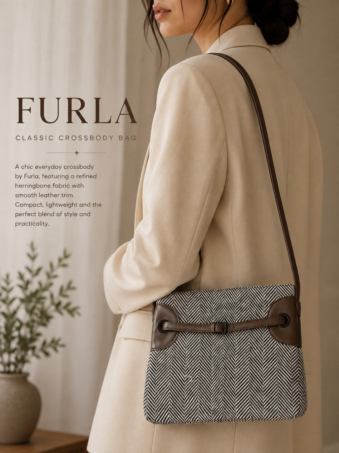 Furla Woven Shoulder bag