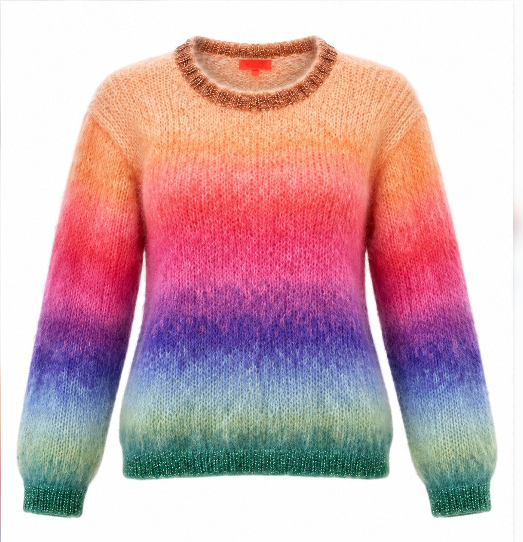 Rose Carmine Sweater