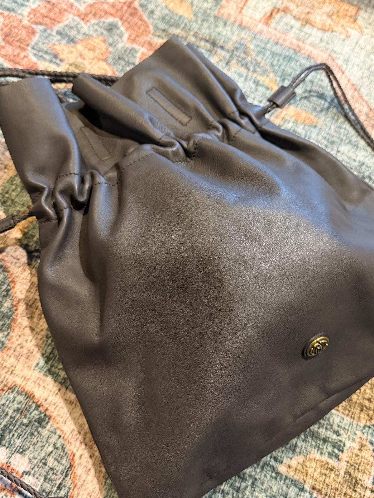 NWT Michael Kors Collection Stevie Drawstring Tote