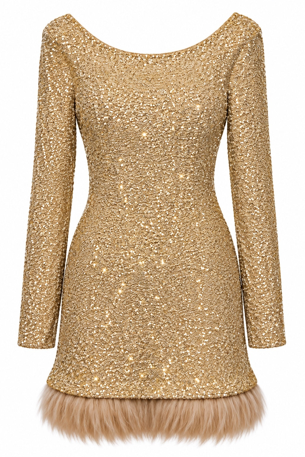 Saint Laurent Sequin Dress