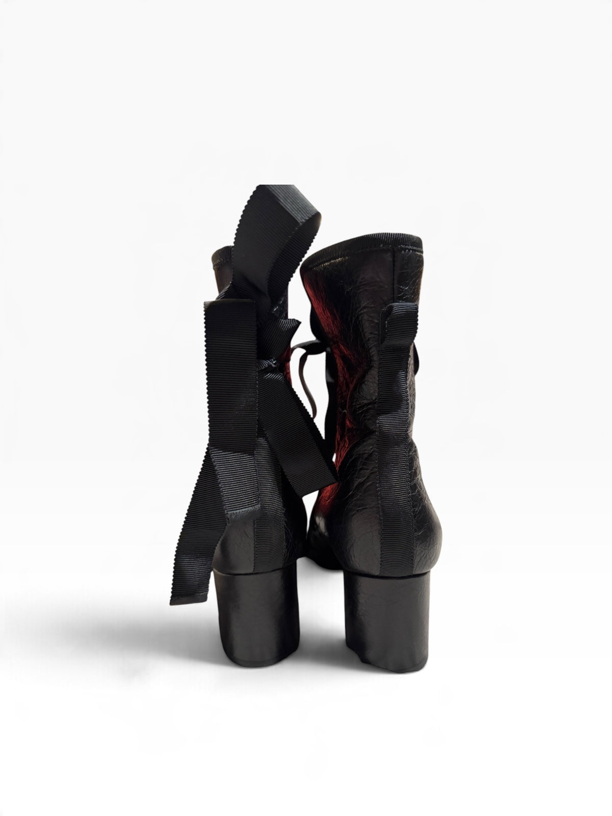 Valentino Ballet Lace-up Booties