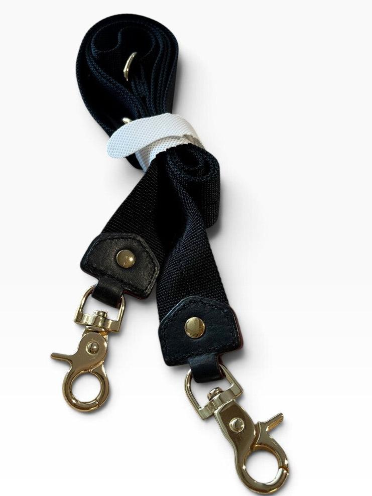 NWOT MZ Wallace Bag Strap - Black & Gold