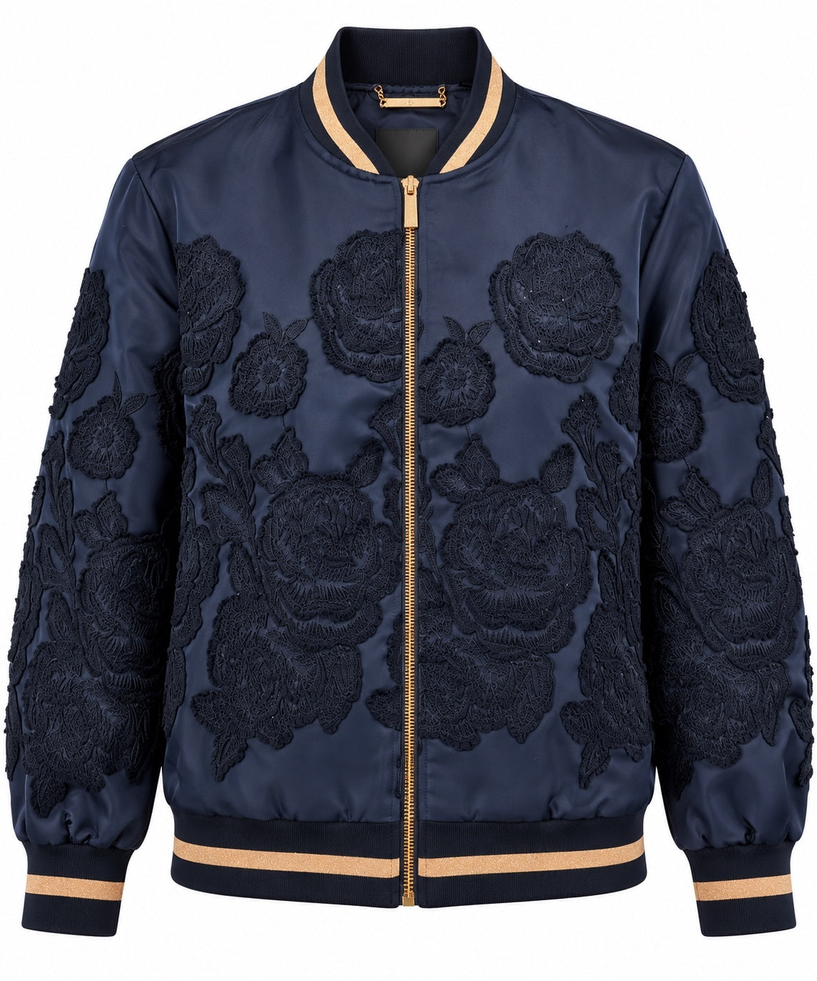 Ted Baker Floral Appliqué Bomber Jacket