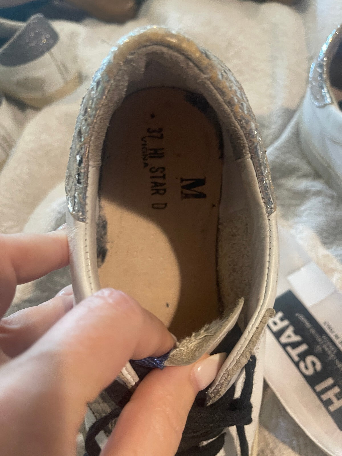 Golden Goose Hi Star Sneakers - Size 37