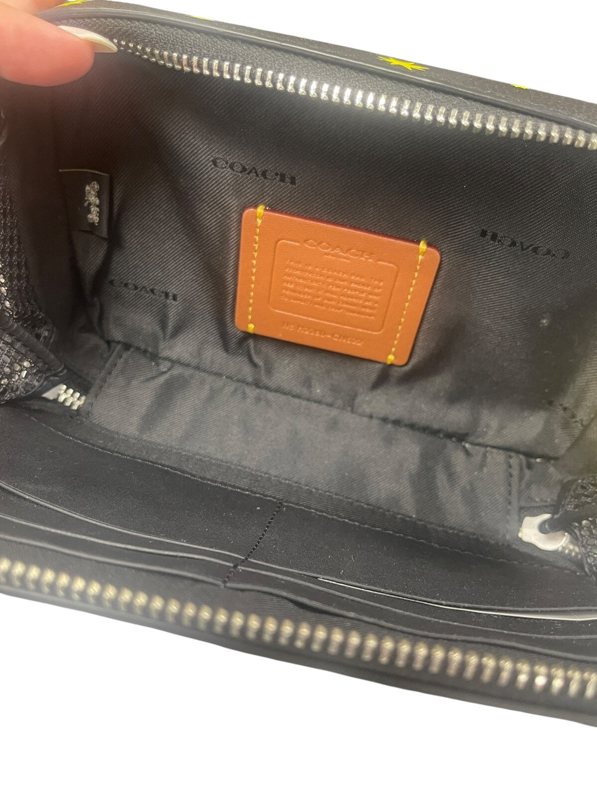 Rare* Cosmic Coach Charter Slim Crossbody With Planet Print