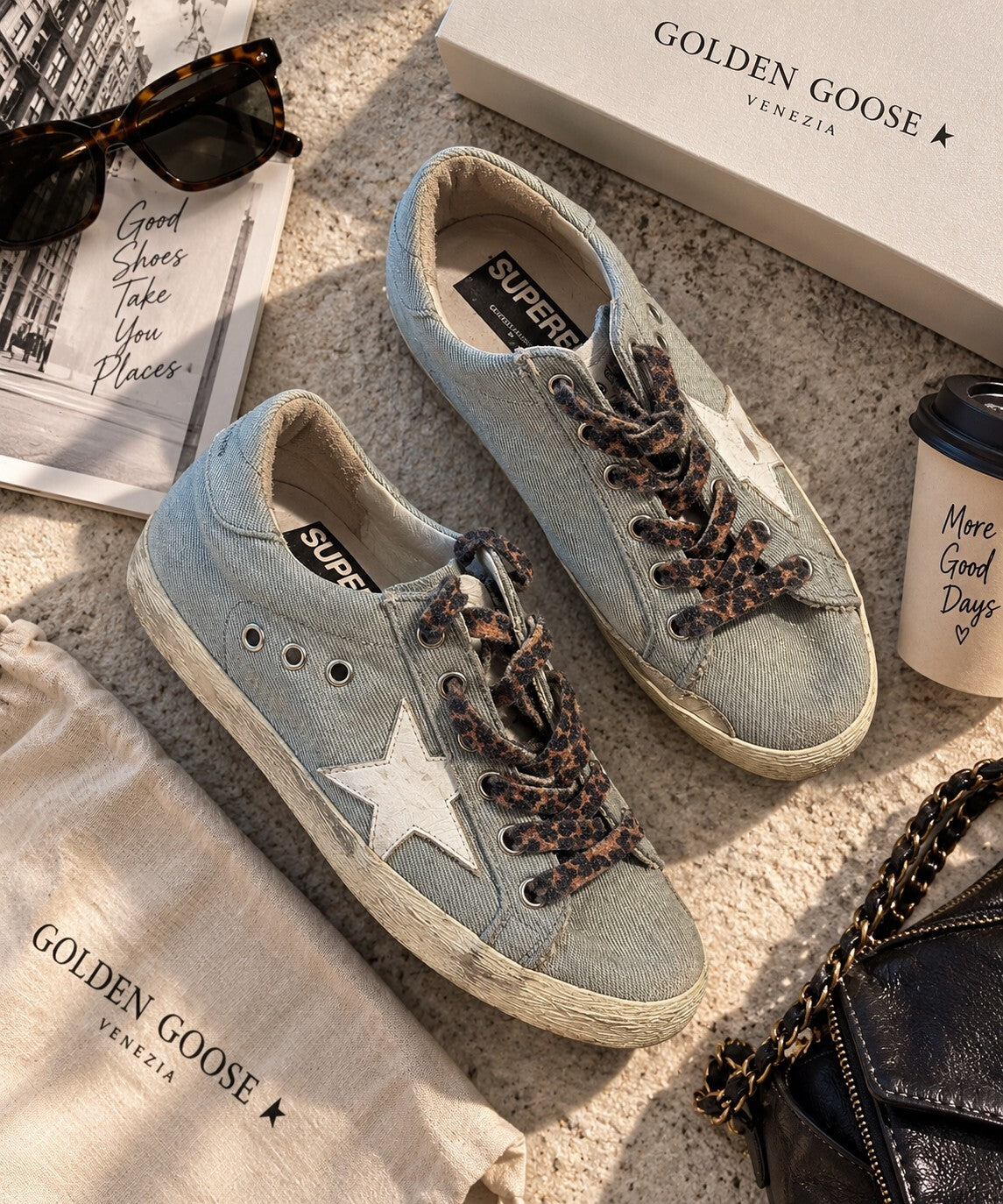 Golden Goose Hi Star Sneakers - Size 37
