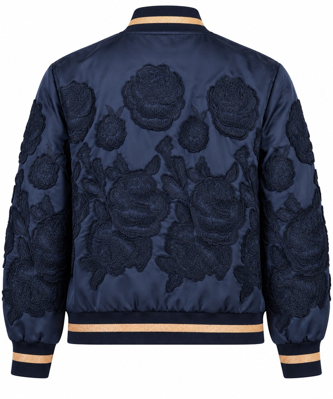 Ted Baker Floral Appliqué Bomber Jacket